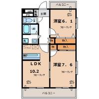 物件の間取り画像