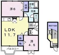 物件の間取り画像