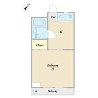 津田沼ビギンハウスの間取り