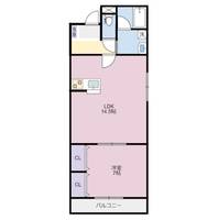 リノ・シティ壱番館の間取り