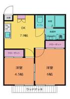 ヒルハイツ真舟の間取り