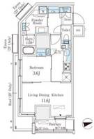 浅草田原町レジデンスの間取り