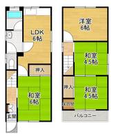 物件の間取り画像