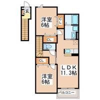 サンフラワー(山ノ内)の間取り