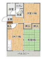 物件の間取り画像