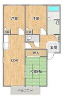 メゾンド・池田Iの間取り