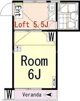 メゾンデスポワールの間取り