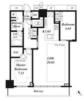 MID TOWER GRANDの間取り