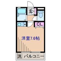 神奈川県横浜市港北区大豆戸町(マンション)の賃貸物件の間取り