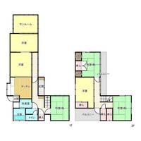 福島県白河市白井掛(一戸建)の賃貸物件の間取り