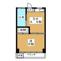 東京都大田区多摩川2(マンション)の賃貸物件の間取り