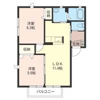 ◆シャーメゾン ライフの間取り