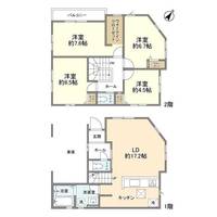 埼玉県ふじみ野市南台1(一戸建)の賃貸物件の間取り