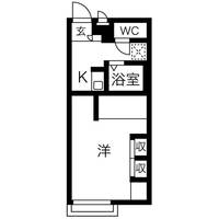 岐阜県岐阜市東鶉6(アパート)の賃貸物件の間取り