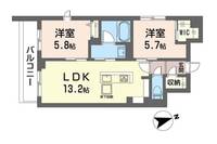 物件の間取り画像