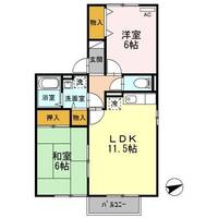 広島県呉市焼山北3(アパート)の賃貸物件の間取り