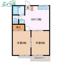 物件の間取り画像
