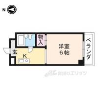 シティハウスJOY三条の間取り