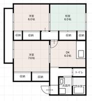高知県高知市大津乙(アパート)の賃貸物件の間取り