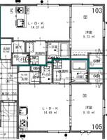 物件の間取り画像