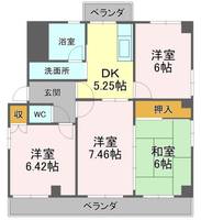 物件の間取り画像
