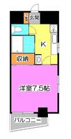 クレセント高橋の間取り