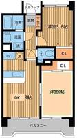 東京都小金井市梶野町2(マンション)の賃貸物件の間取り