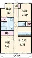 物件の間取り画像