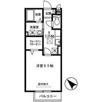 滋賀県大津市大江5(アパート)の賃貸物件の間取り