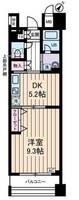 東京都大田区千鳥1(マンション)の賃貸物件の間取り