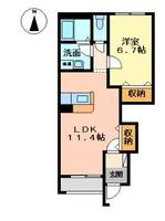 物件の間取り画像