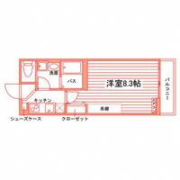 ユミト旭町の間取り