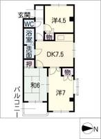 物件の間取り画像