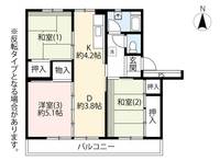 物件の間取り画像