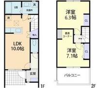 物件の間取り画像
