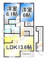 物件の間取り画像