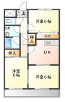埼玉県草加市金明町(マンション)の賃貸物件の間取り