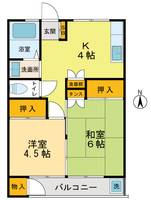 物件の間取り画像