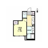 神奈川県藤沢市高倉(アパート)の賃貸物件の間取り