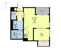 REGALEST東仙台プレミアの間取り