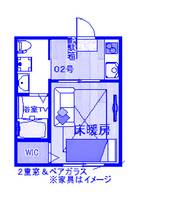 物件の間取り画像