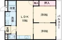 奈良県磯城郡田原本町大字千代(アパート)の賃貸物件の間取り