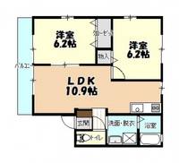 NYレトアの間取り