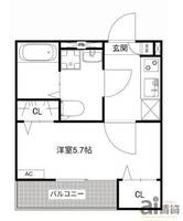 物件の間取り画像
