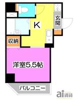 埼玉県富士見市鶴瀬東1(マンション)の賃貸物件の間取り