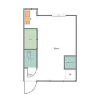 東田荘Aの間取り