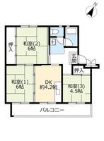 UR久喜青葉の間取り