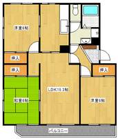 物件の間取り画像