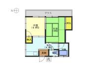 第1赤穂荘の間取り