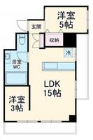 ブリックハイツの間取り